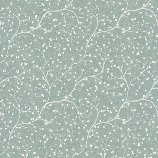 Sample of Stout Crumpet Aqua 3 Rainbow Library Collection Multipurpose Fabric
