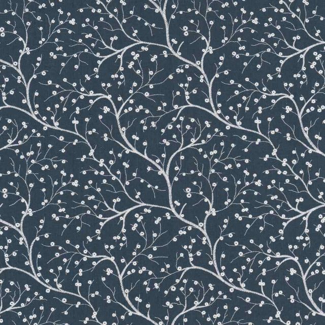 Sample of Stout Crumpet Indigo 2 Rainbow Library Collection Multipurpose Fabric