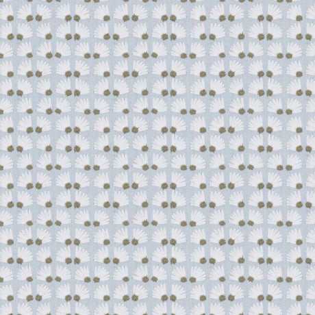 Sample of Stout Daisypatch Starlight 7834-3 Bassett McNab Collection Multipurpose Fabric