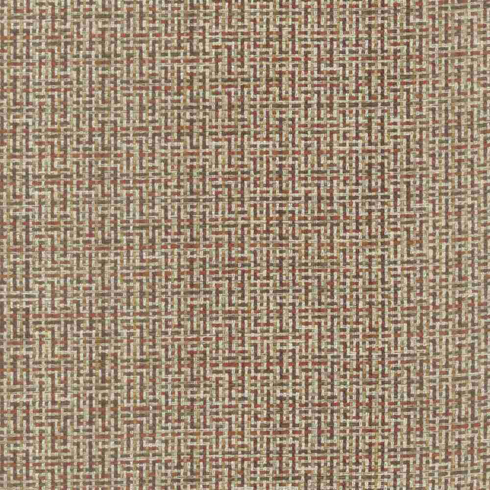 Sample of Stout Dearborn Henna 1 Rainbow Library Collection Multipurpose Fabric