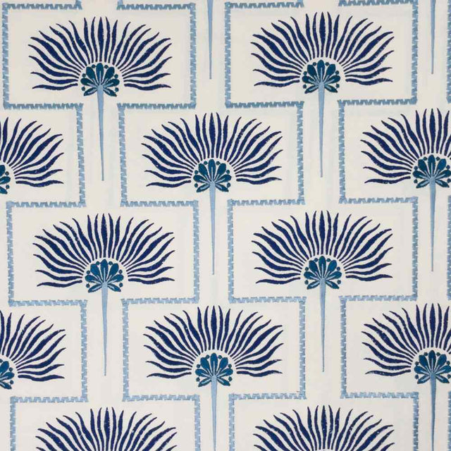 Sample of Stout Desoto Sapphire 1 Rainbow Library Collection Multipurpose Fabric