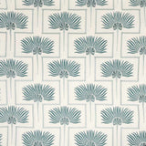 Sample of Stout Desoto Turquoise 2 Rainbow Library Collection Multipurpose Fabric