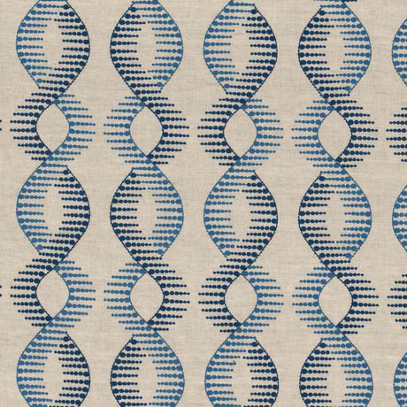 Sample of Stout Dundee Pacific 1 Color My Window Collection Drapery Fabric