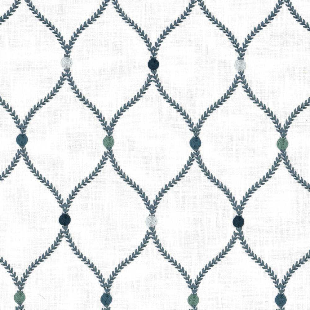 Sample of Stout Evian Haze 1 Color My Window Collection Drapery Fabric