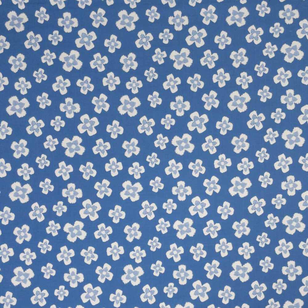 Sample of Stout Fanciful Frenchblue 1 Rainbow Library Collection Multipurpose Fabric