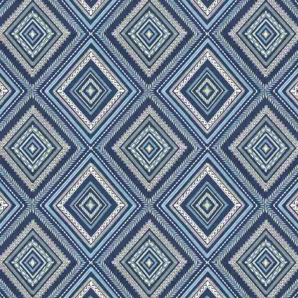 Sample of Stout Farley Harbor 3 Rainbow Library Collection Multipurpose Fabric