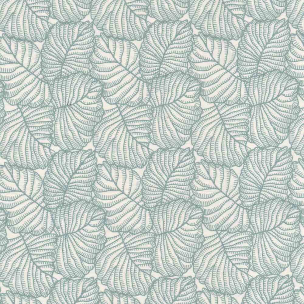 Sample of Stout Frisco Aqua 1 Rainbow Library Collection Multipurpose Fabric