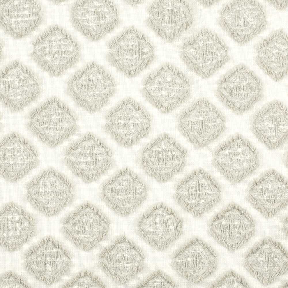 Sample of Stout Gellert Dove 3 Color My Window Collection Drapery Fabric