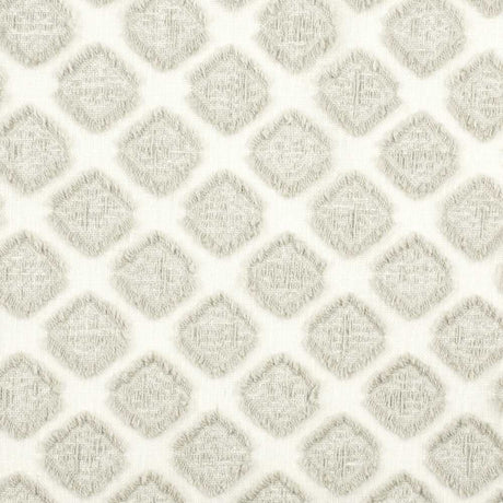 Sample of Stout Gellert Dove 3 Color My Window Collection Drapery Fabric