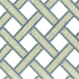 Sample of Stout Gibbs Ink 2 Color My Window Collection Drapery Fabric