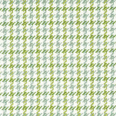 Sample of Stout Gridlock Seaglass 7809-49 Bassett McNab Collection Upholstery Fabric
