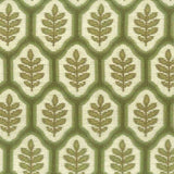 Sample of Stout Grospoint Leaf 7685-15 Bassett McNab Collection Upholstery Fabric