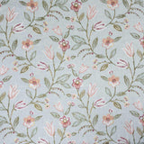 Sample of Stout Gwyneth Cornflower 2 Rainbow Library Collection Multipurpose Fabric