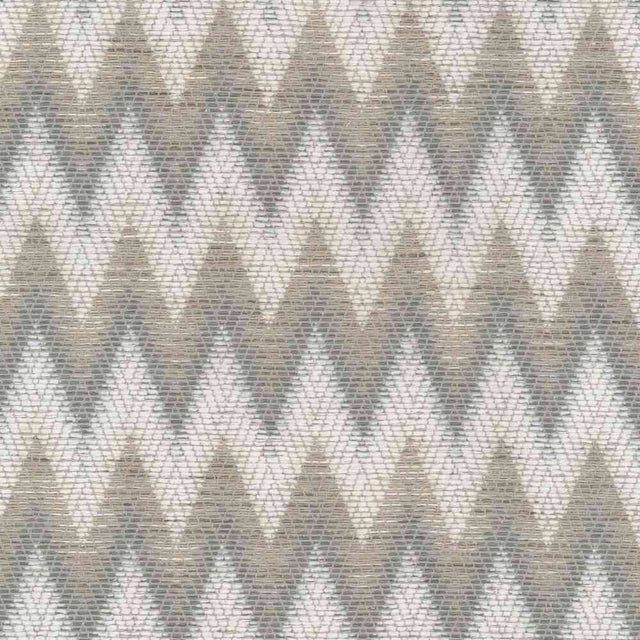 Sample of Stout Hertzog Aluminum 2 Rainbow Library Collection Indoor Upholstery Fabric