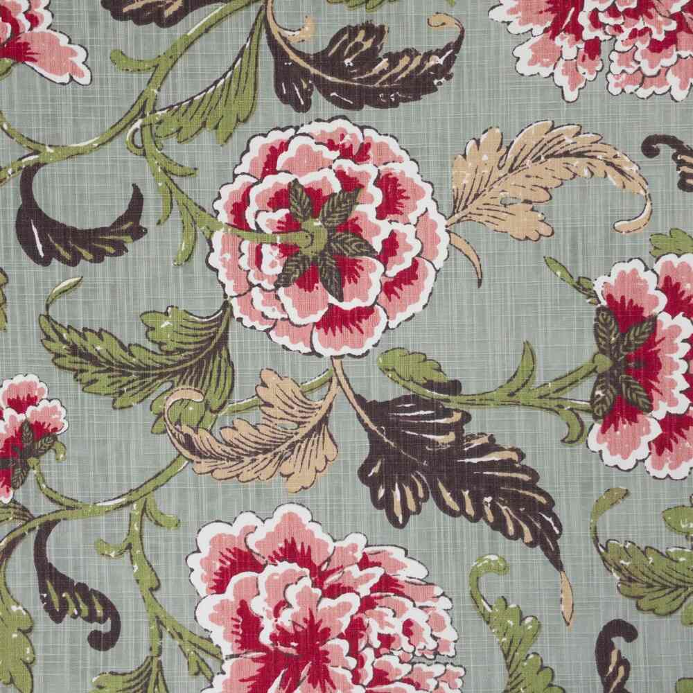 Sample of Stout Hopewell Moss 2 Rainbow Library Collection Multipurpose Fabric