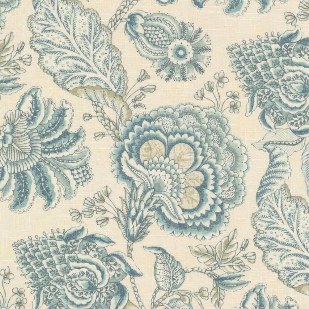 Sample of Stout Iceberg Teal 1 Rainbow Library Collection Multipurpose Fabric