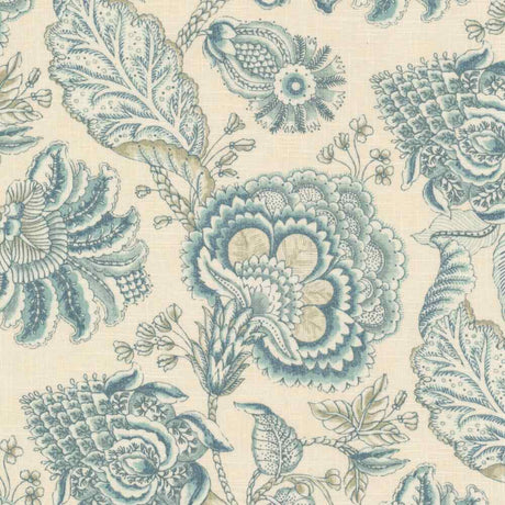 Sample of Stout Iceberg Teal 1 Rainbow Library Collection Multipurpose Fabric