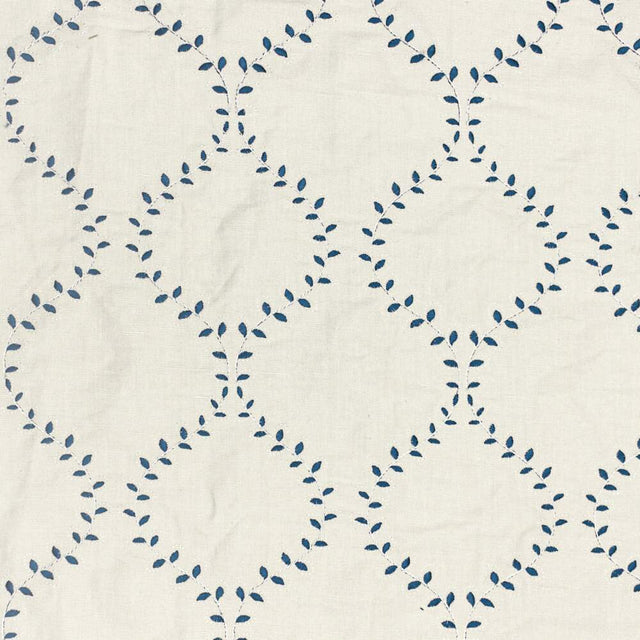 Sample of Stout Keansburg Sapphire 1 Color My Window Collection Multipurpose Fabric