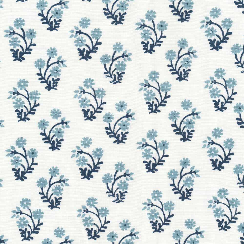 Sample of Stout Lemans Frenchblue 3 Rainbow Library Collection Multipurpose Fabric