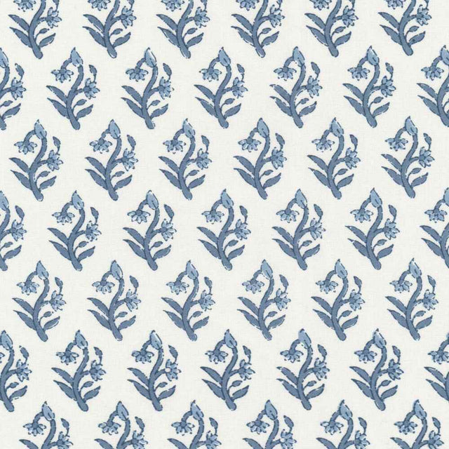 Sample of Stout Lucky Delft 1 Rainbow Library Collection Multipurpose Fabric