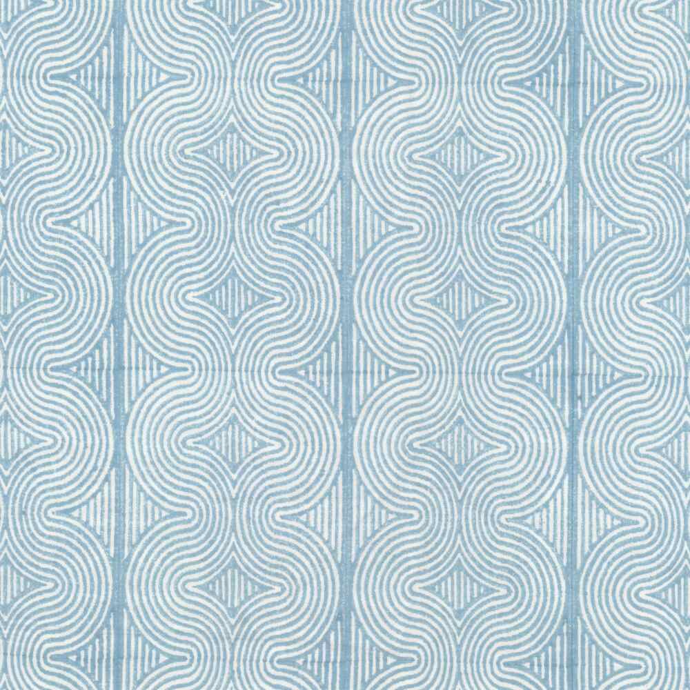 Sample of Stout Macready Chambray 3 Rainbow Library Collection Multipurpose Fabric
