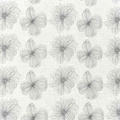 Sample of Stout Marnie Iron 3 Color My Window Collection Drapery Fabric