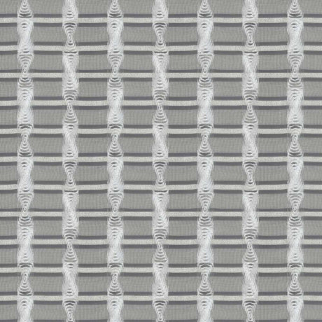 Sample of Stout Neutron Silver 2 Rainbow Library Collection Multipurpose Fabric
