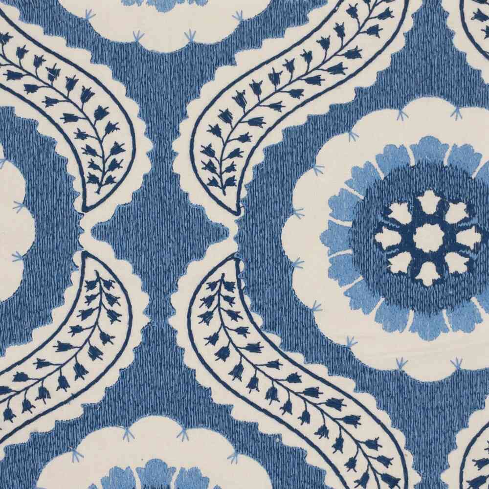 Sample of Stout Nora Bluebird 1 Comfortable Living Collection Multipurpose Fabric