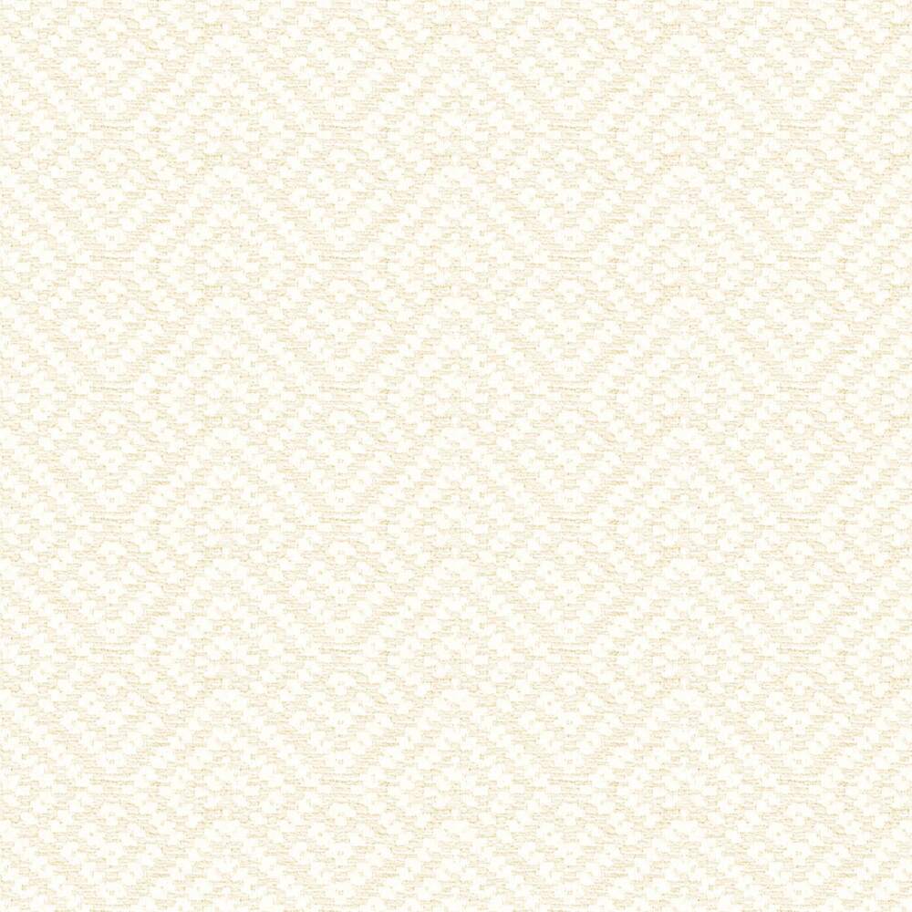 Sample of Stout On Point white Cap 7808-3 Bassett McNab Collection Drapery Fabric