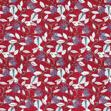Sample of Stout Onlooker Red 5 Comfortable Living Collection Multipurpose Fabric
