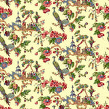 Sample of Stout Oriental Sage 7224-3 Bassett McNab Collection Multipurpose Fabric