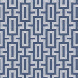 Sample of Stout Panorama Blueberry 7839-6 Bassett McNab Collection Upholstery Fabric
