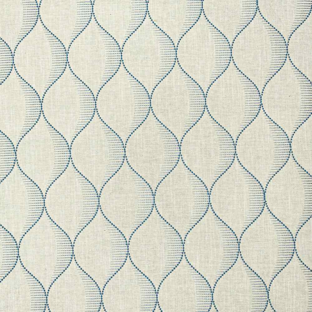 Sample of Stout Parent Frenchblue 3 Color My Window Collection Multipurpose Fabric