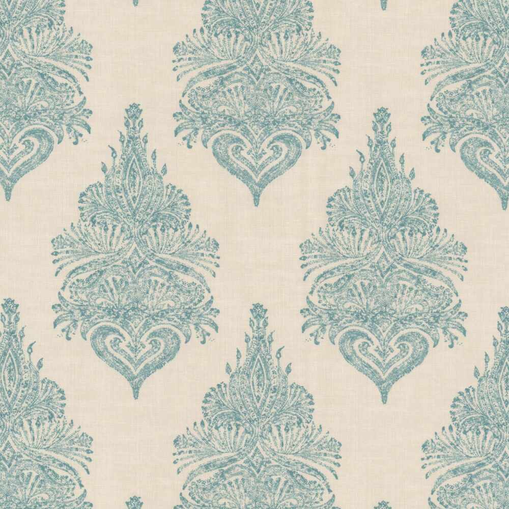 Sample of Stout Quantum Aqua 1 Rainbow Library Collection Multipurpose Fabric
