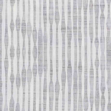 Sample of Stout Quebec Chrome 3 Color My Window Collection Multipurpose Fabric