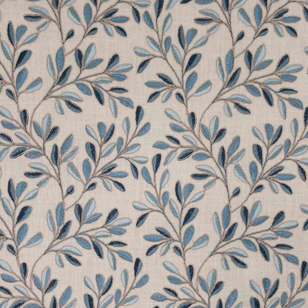 Sample of Stout Quincy Denim 2 Rainbow Library Collection Multipurpose Fabric
