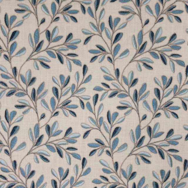 Sample of Stout Quincy Denim 2 Rainbow Library Collection Multipurpose Fabric