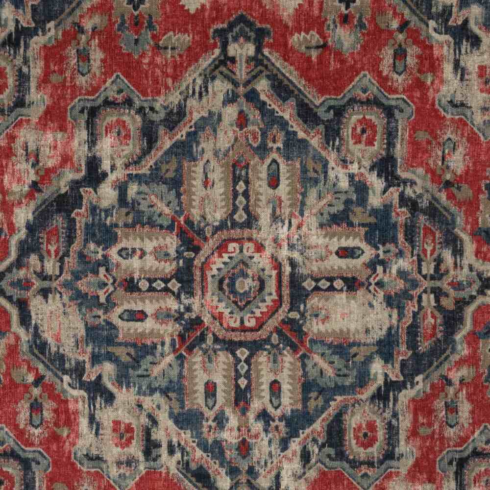 Sample of Stout Rogue Ruby 1 Rainbow Library Collection Multipurpose Fabric