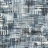 Sample of Stout Rudder Cobalt 1 Rainbow Library Collection Multipurpose Fabric