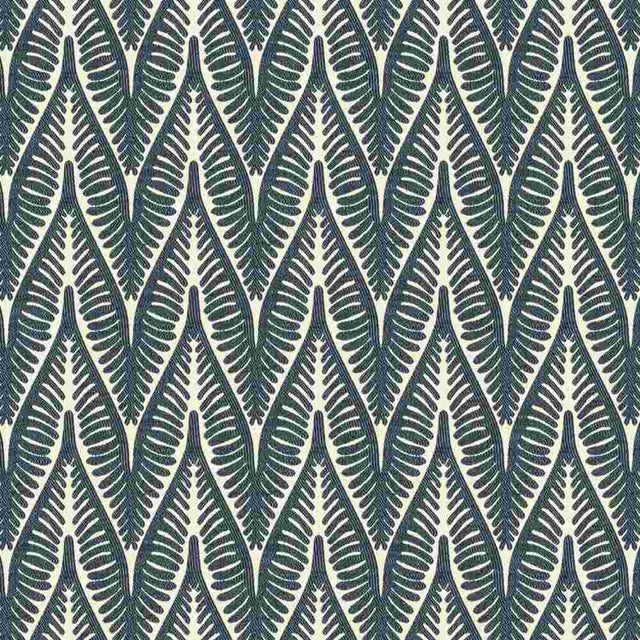 Sample of Stout Seattle Navy 2 Rainbow Library Collection Indoor Upholstery Fabric