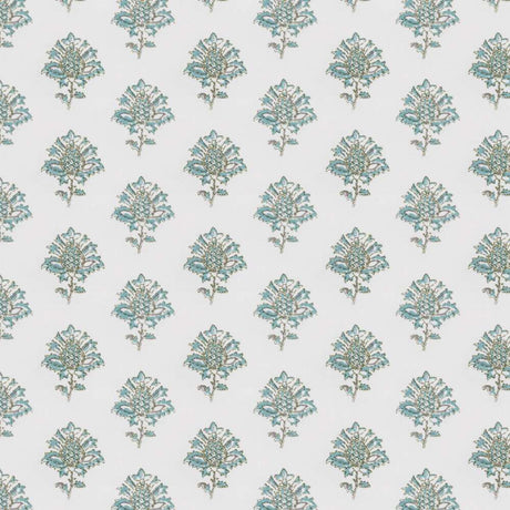 Sample of Stout Sedalia Aqua 4 Comfortable Living Collection Multipurpose Fabric
