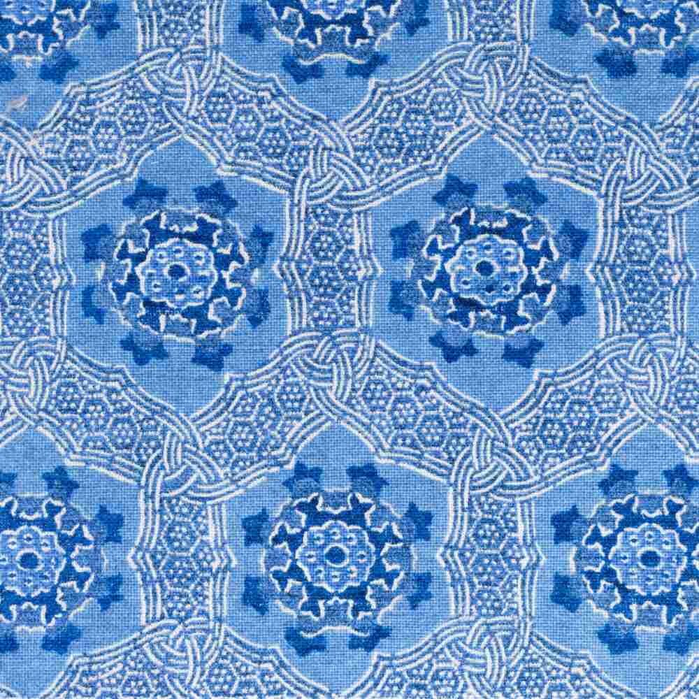 Sample of Stout Skylark Bluebird 1 Rainbow Library Collection Multipurpose Fabric