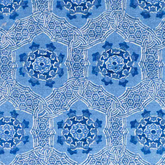 Sample of Stout Skylark Bluebird 1 Rainbow Library Collection Multipurpose Fabric