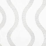 Sample of Stout Sohasset Platinum 1 Color My Window Collection Drapery Fabric