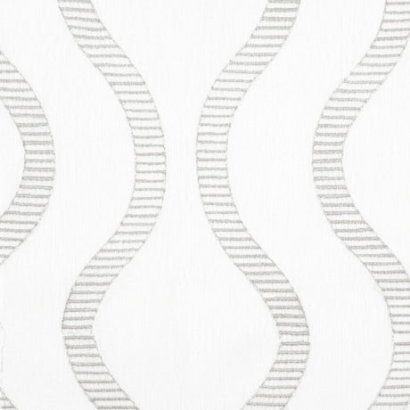Sample of Stout Sohasset Platinum 1 Color My Window Collection Drapery Fabric