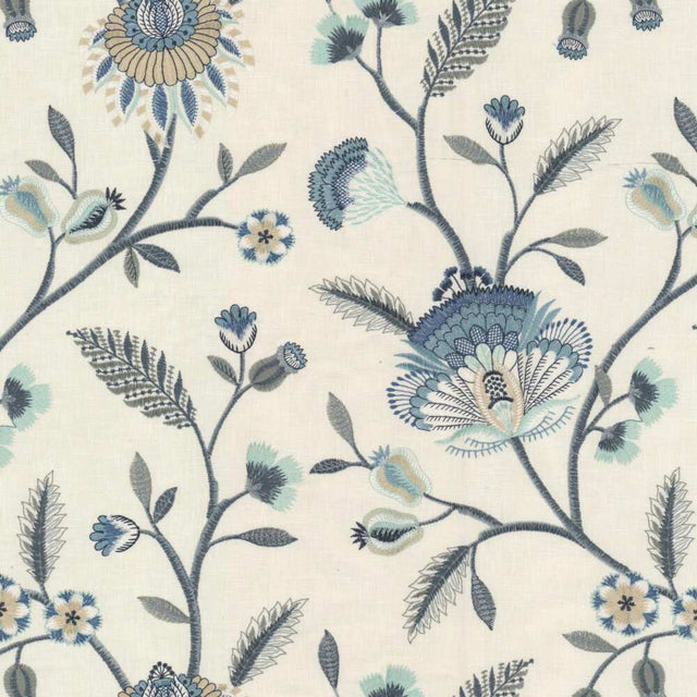 Sample of Stout Struck Harbor 3 Rainbow Library Collection Multipurpose Fabric