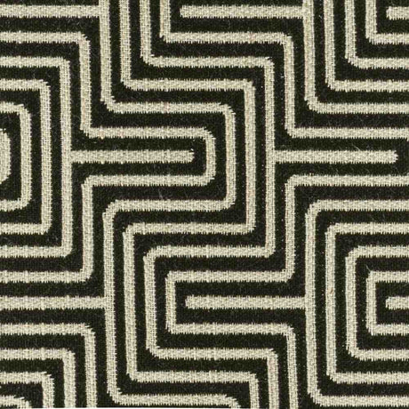 Sample of Stout Sunbrella Island Salt/Pepper 4 Well Suited Sunbrella Collection Upholstery Fabric