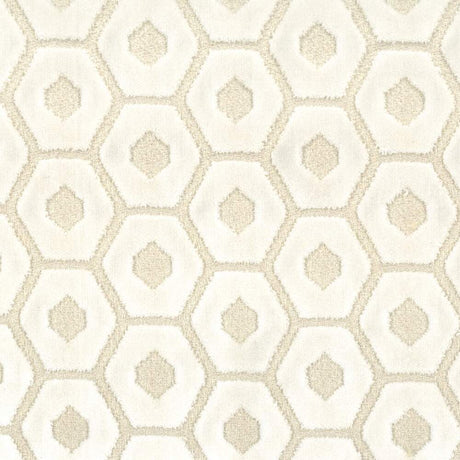 Sample of Stout Tambourine Eggshell 3 Comfortable Living Collection Indoor Upholstery Fabric