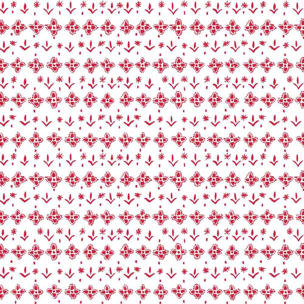 Sample of Stout Teacup Poppy 1 Comfortable Living Collection Multipurpose Fabric