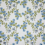 Sample of Stout Tedric French Blue 1 Color My Window Collection Drapery Fabric